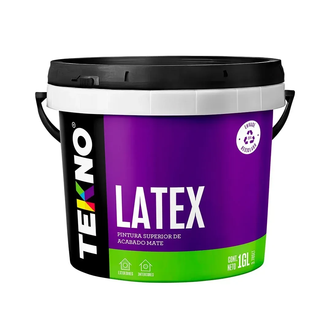 PINTURA LATEX LATEX BLANCO OSTRA 1 GALON TEKNO3