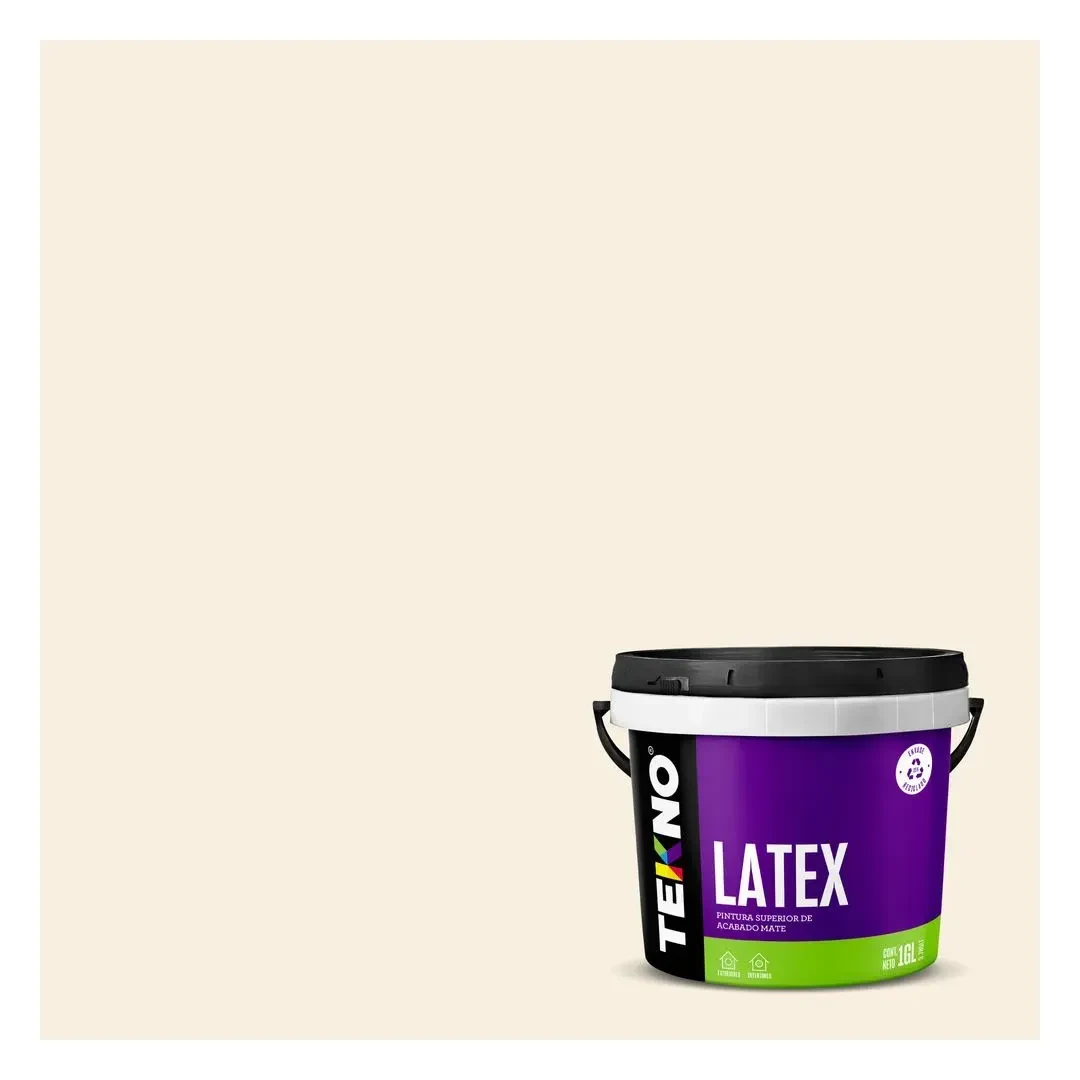 PINTURA LATEX LATEX BLANCO OSTRA 1 GALON TEKNO4