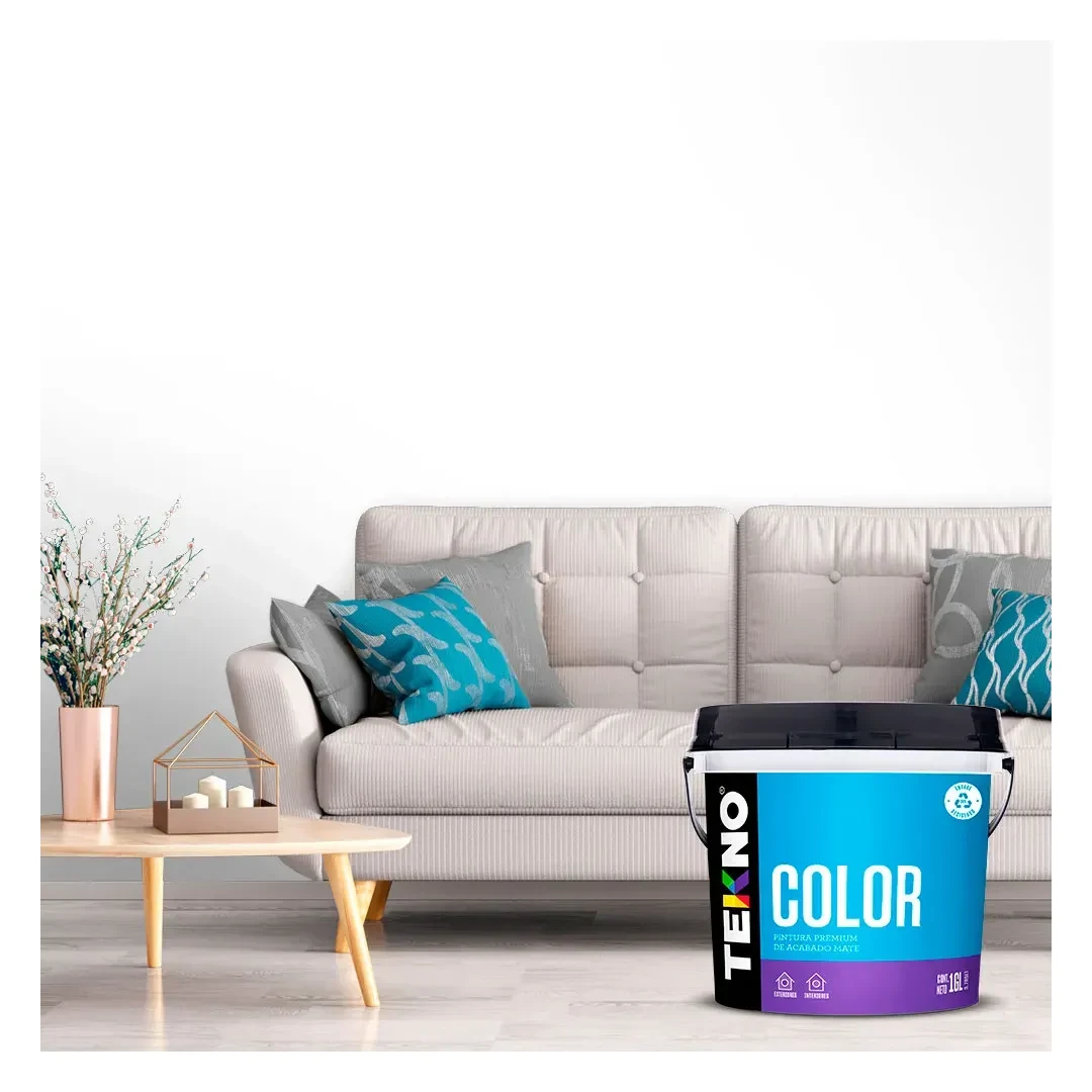 PINTURA LATEX COLOR BLANCO 1 GALON TEKNO5