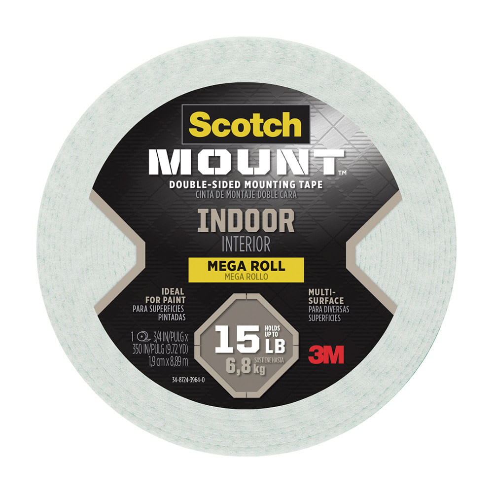 CINTA DE DOBLE CONTACTO INTERIOR 19MM X 8.9M 3M PERU1