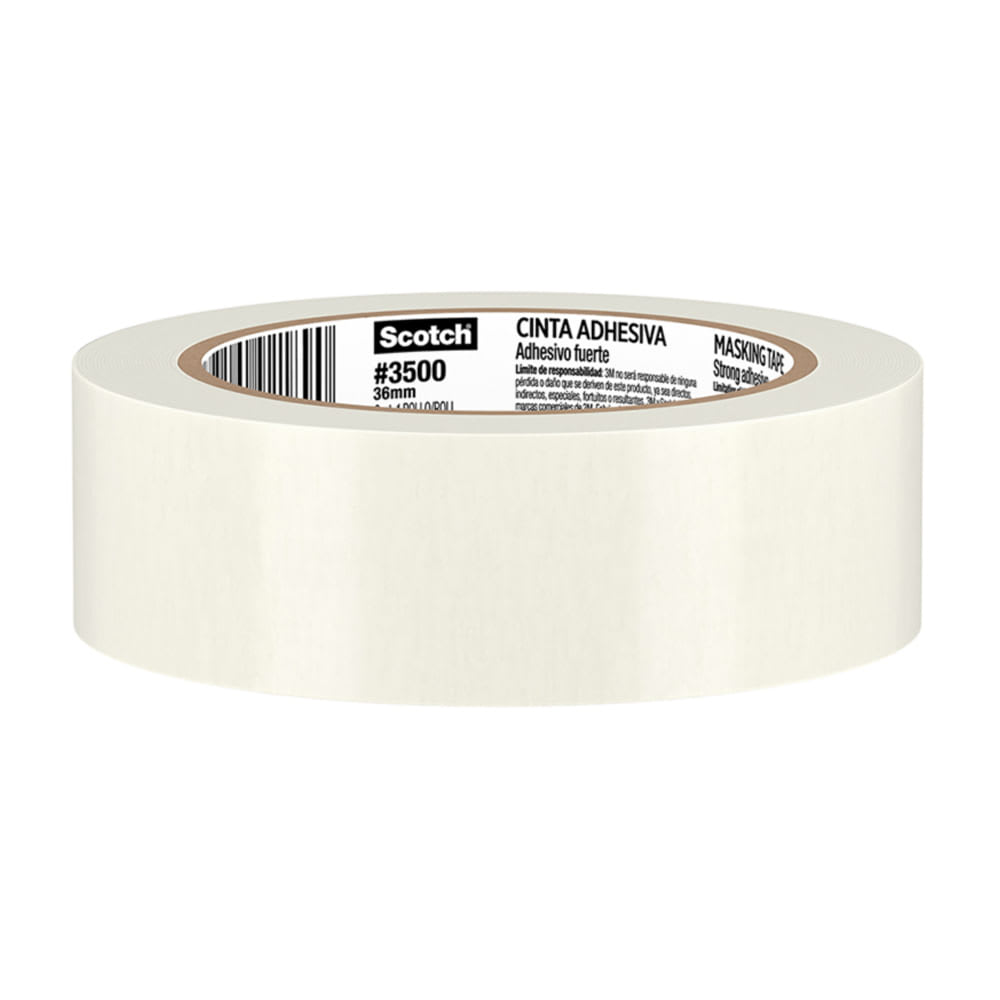 CINTA MASKING TAPE MULTIUSO 3500 36MM X 40M SCOTCH 3M PERU1