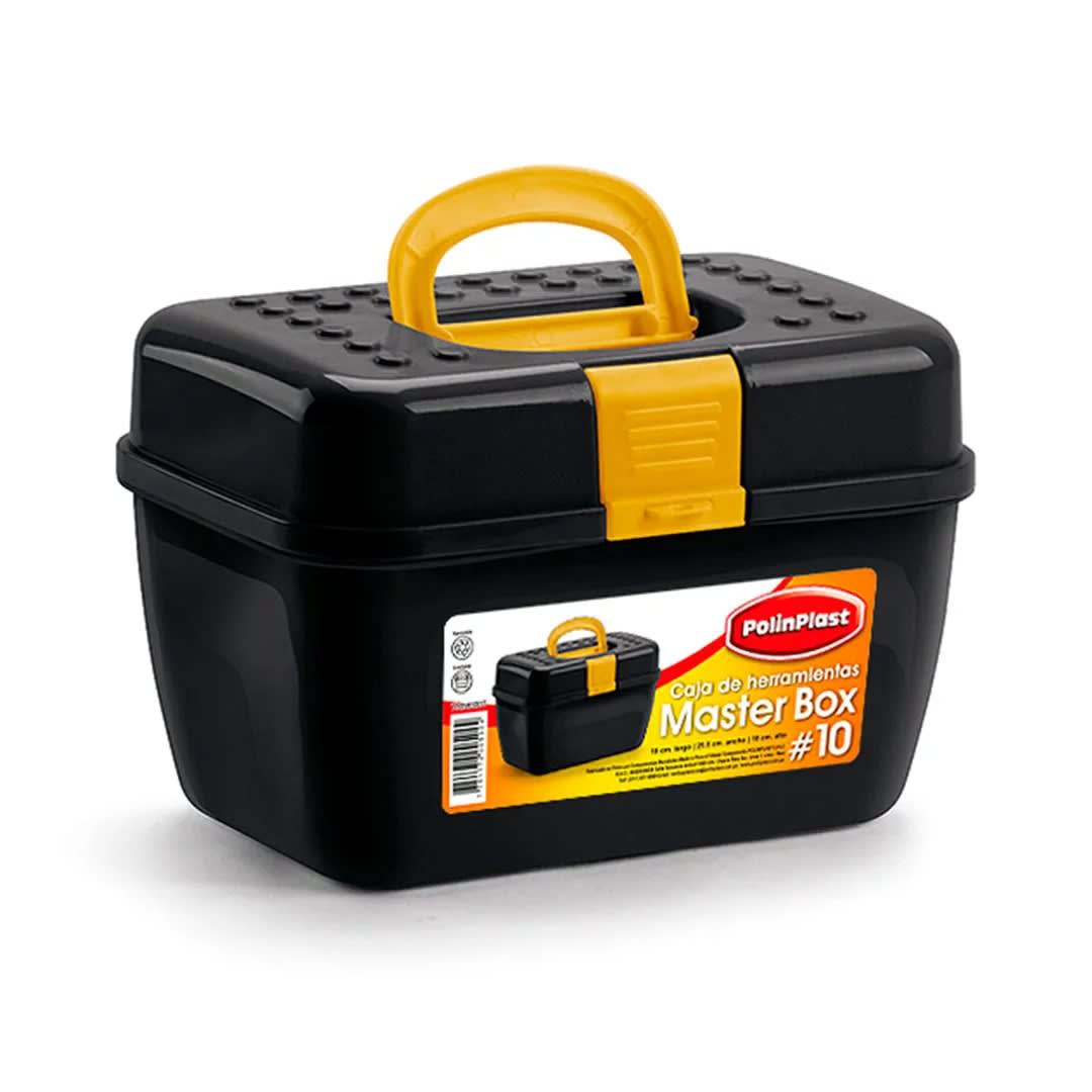 CAJA DE HERRAMIENTAS MASTER BOX #10 POLINPLAST1