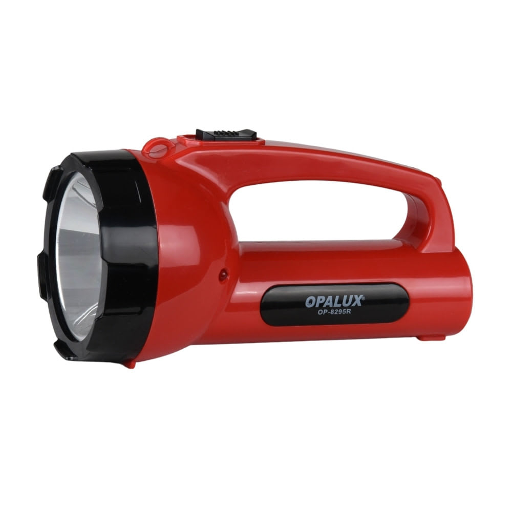 LINTERNA LED MODELO OP8295R RECARGABLE 5W ROJA OPALUX