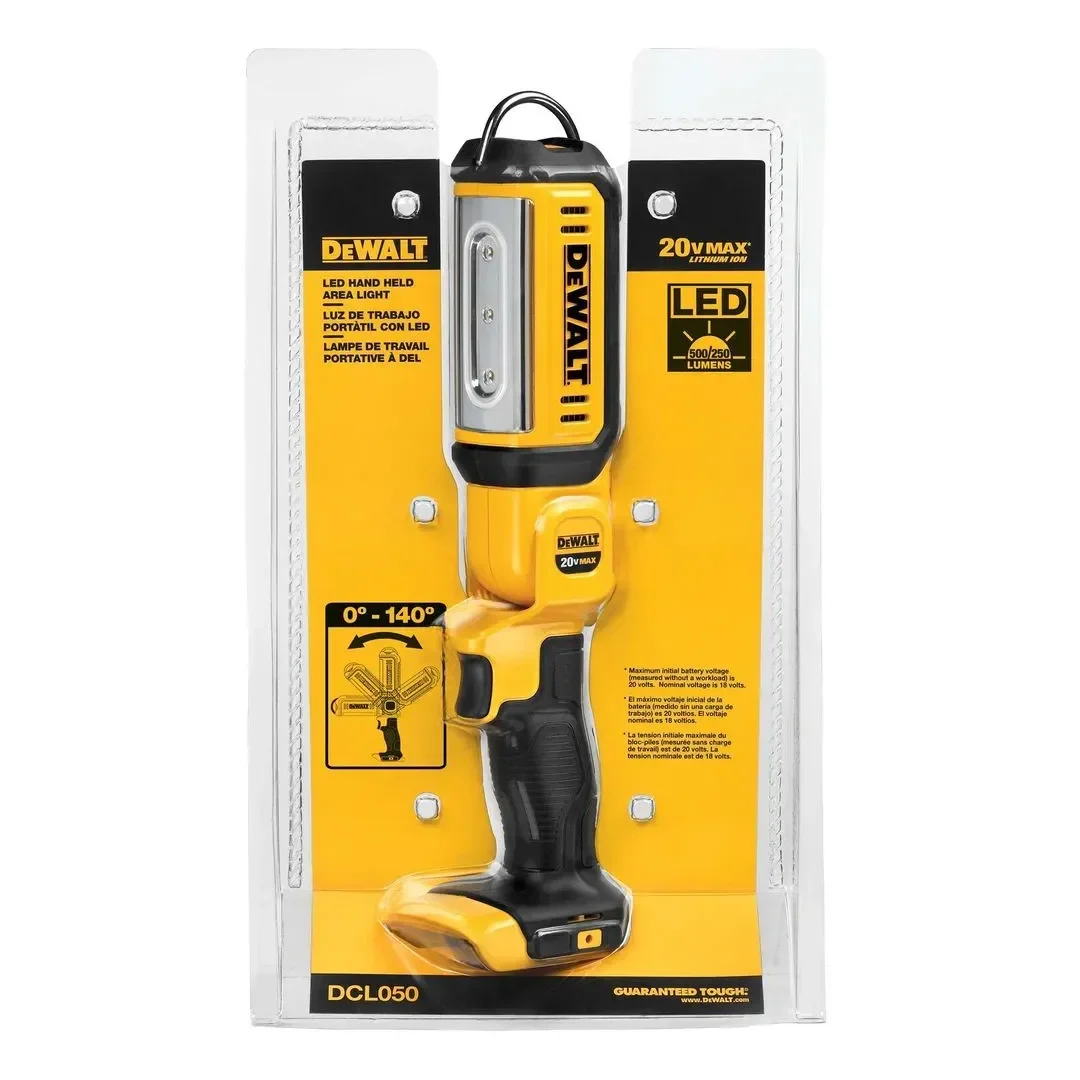 LINTERNA LED 500LM 20V DCL050 (SIN BATERIA) DEWALT