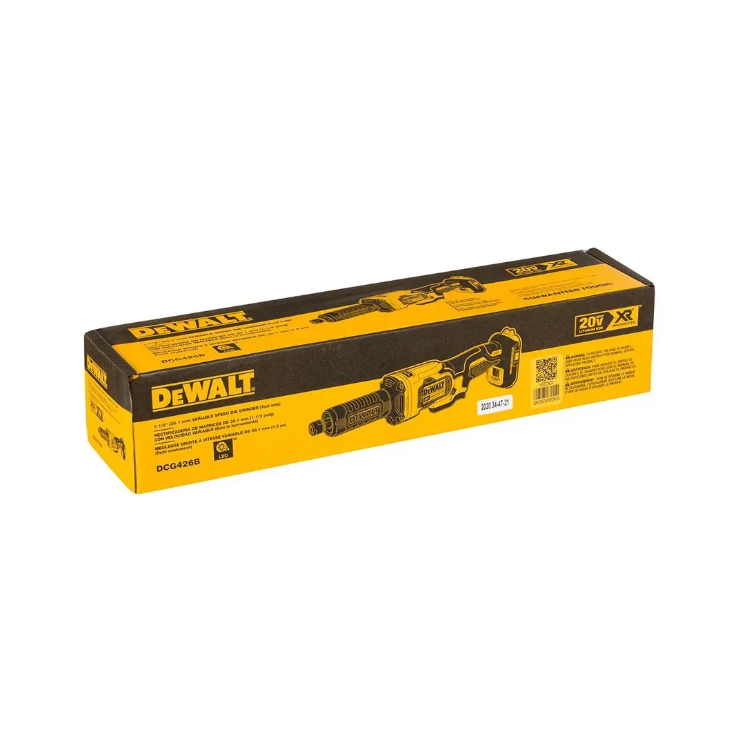 ESMERIL RECTO 1-1/2'' 20V BRUSHLESS DCG426B (SIN BATERIA) DEWALT4