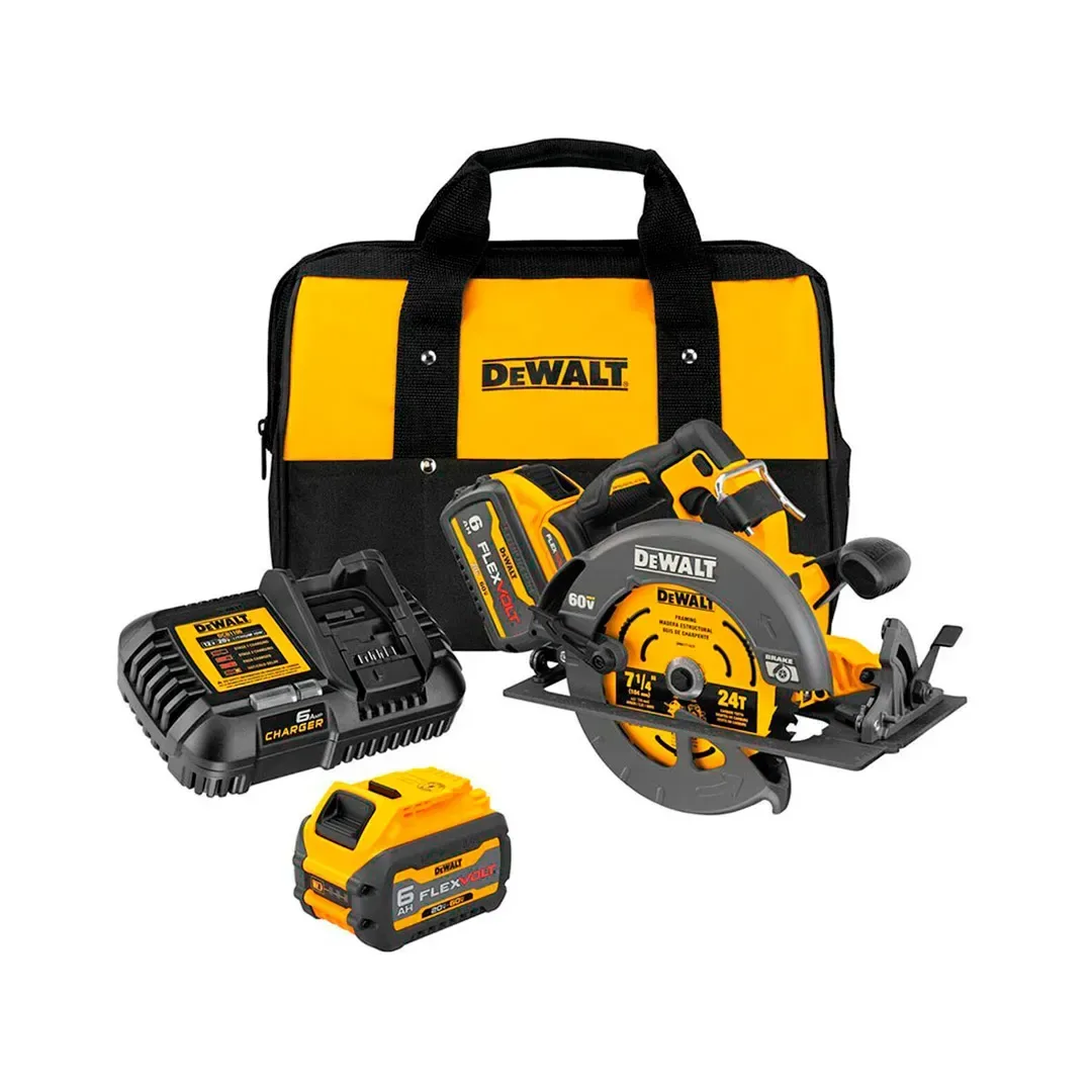 SIERRA CIRCULAR 7-1/4'' 60V FLEXVOLT BRUSHLESS DCS578T2 DEWALT