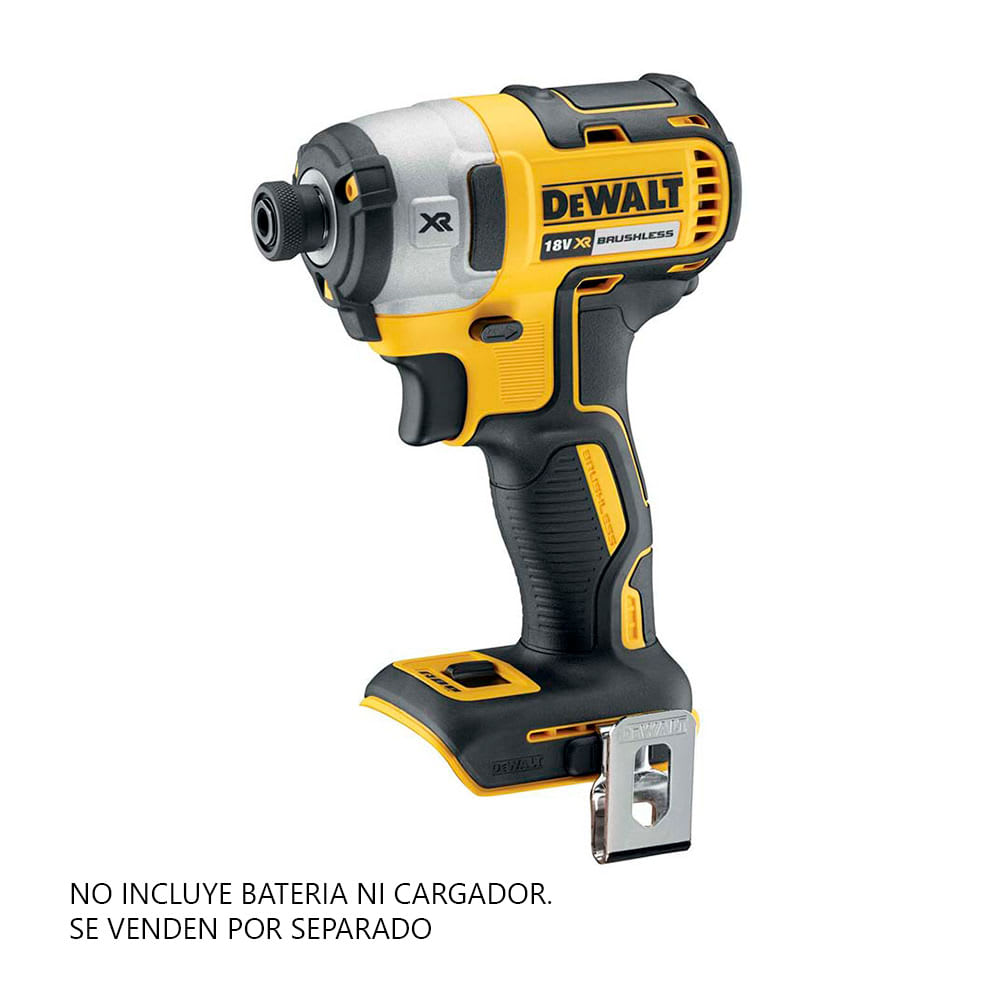 ATORNILLADOR DE IMPACTO 1/4'' 20V BRUSHLESS DCF887B (SIN BATERIA) DEWALT