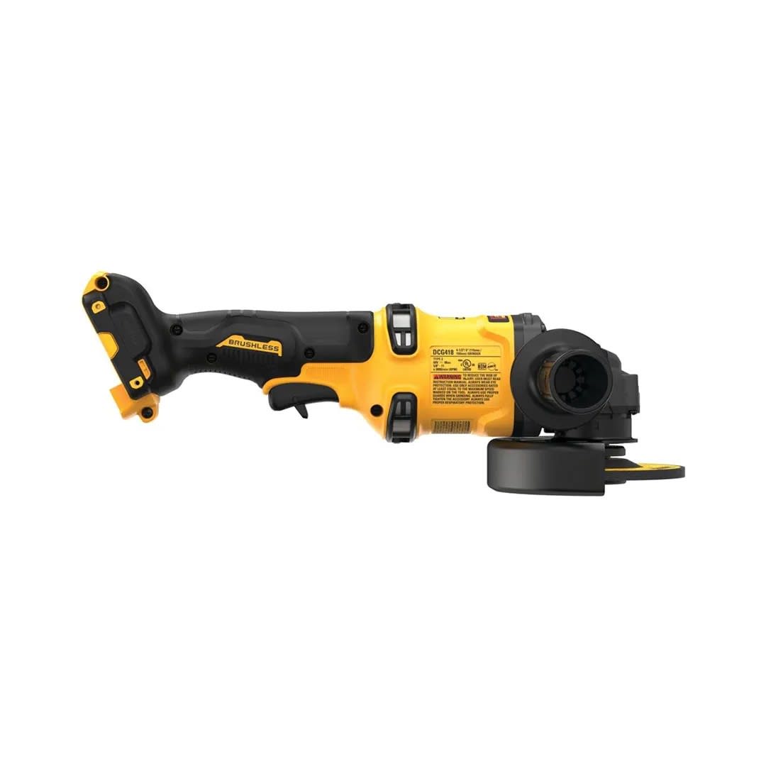 AMOLADORA ANGULAR 4-1/2'' 60V BRUSHLESS FLEXVOLT DCG418B (SIN BATERIA) DEWALT3