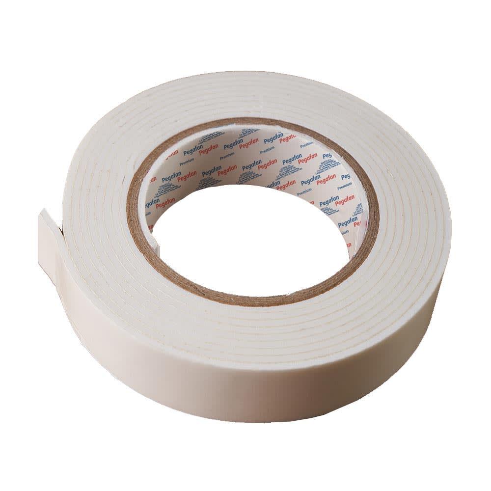 CINTA DOBLE FAZ 25MM X 10M PEGAFAN1