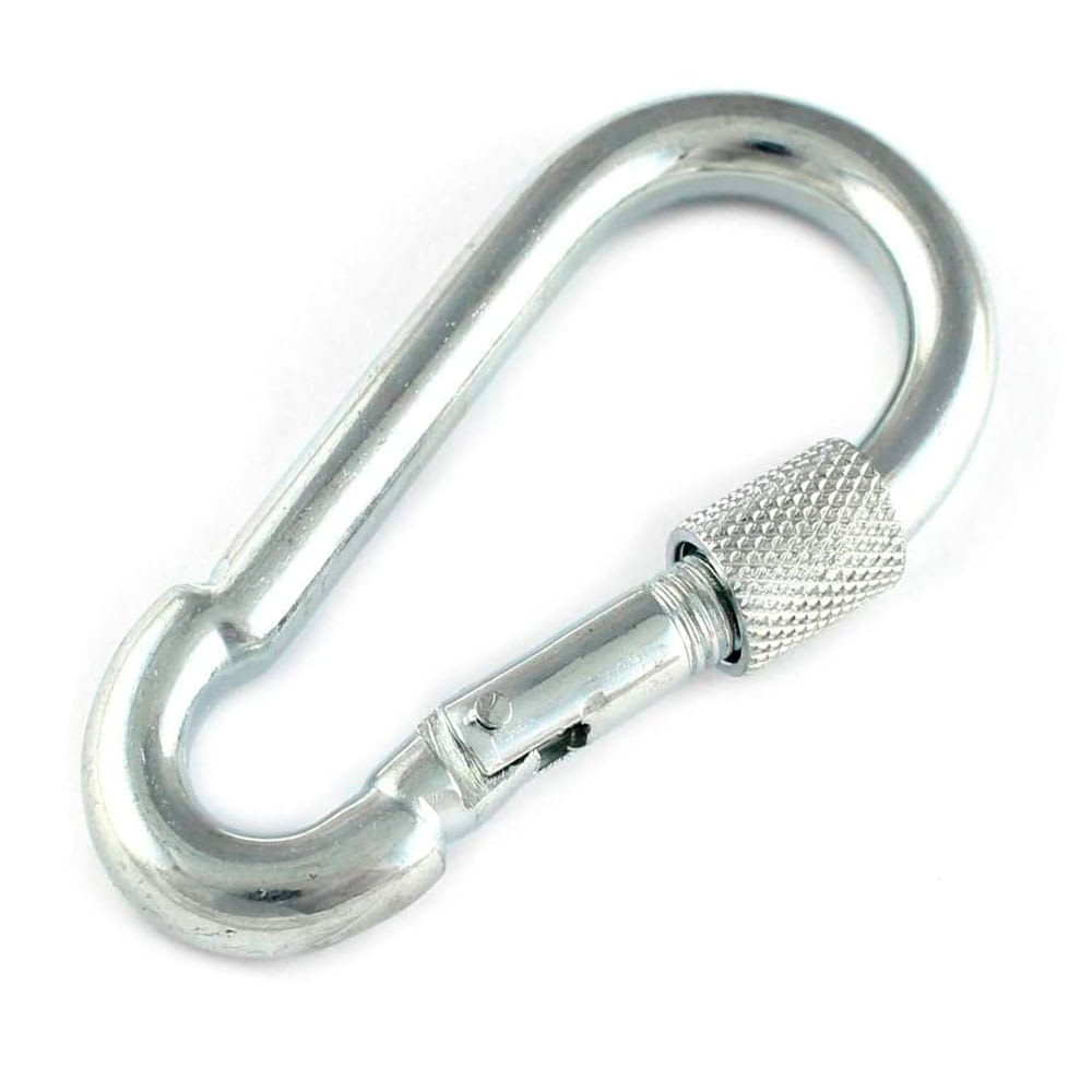 GANCHO MOSQUETON DE SEGURIDAD CON TUERCA 8X80MM WERKEN