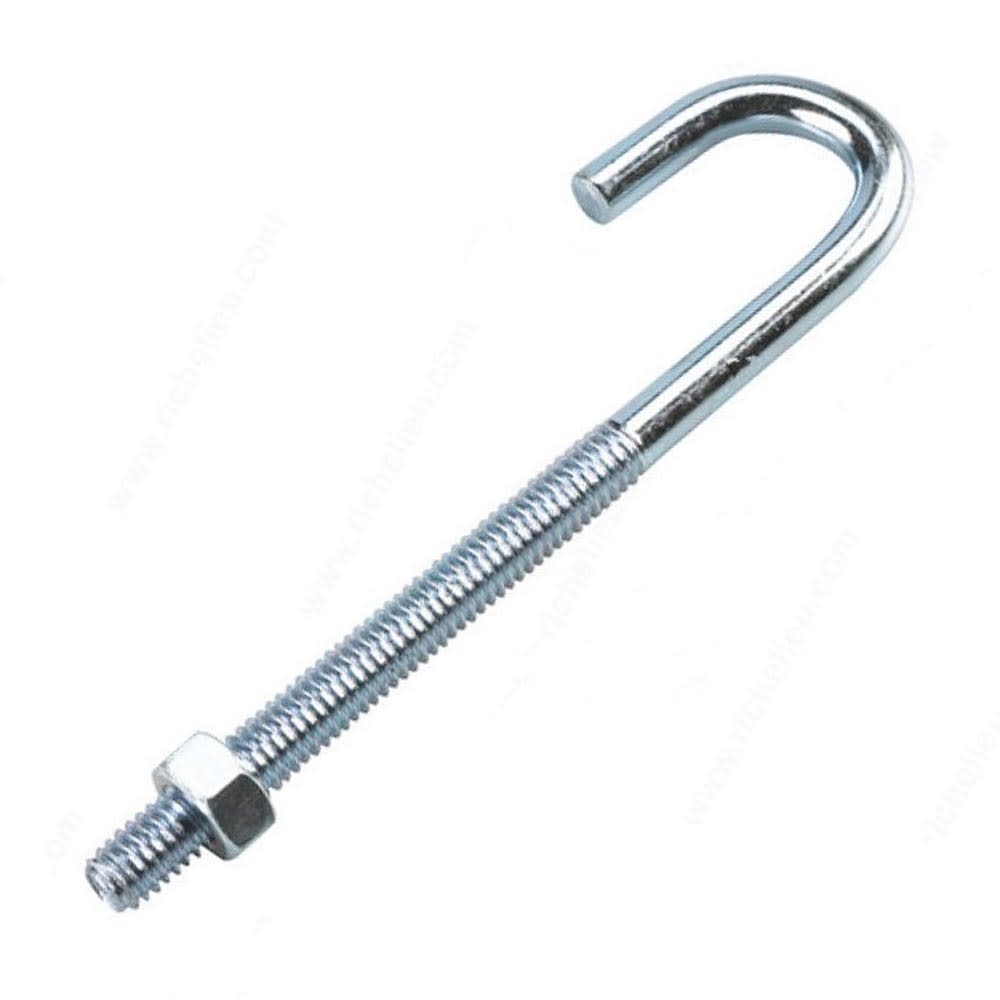 PERNO J C/TUERCA 3/8X6