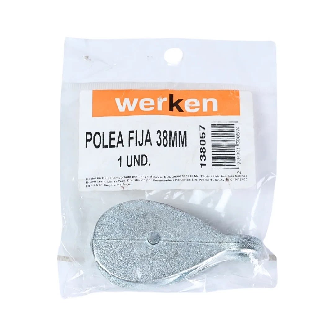 POLEA FIJA 38MM WERKEN3