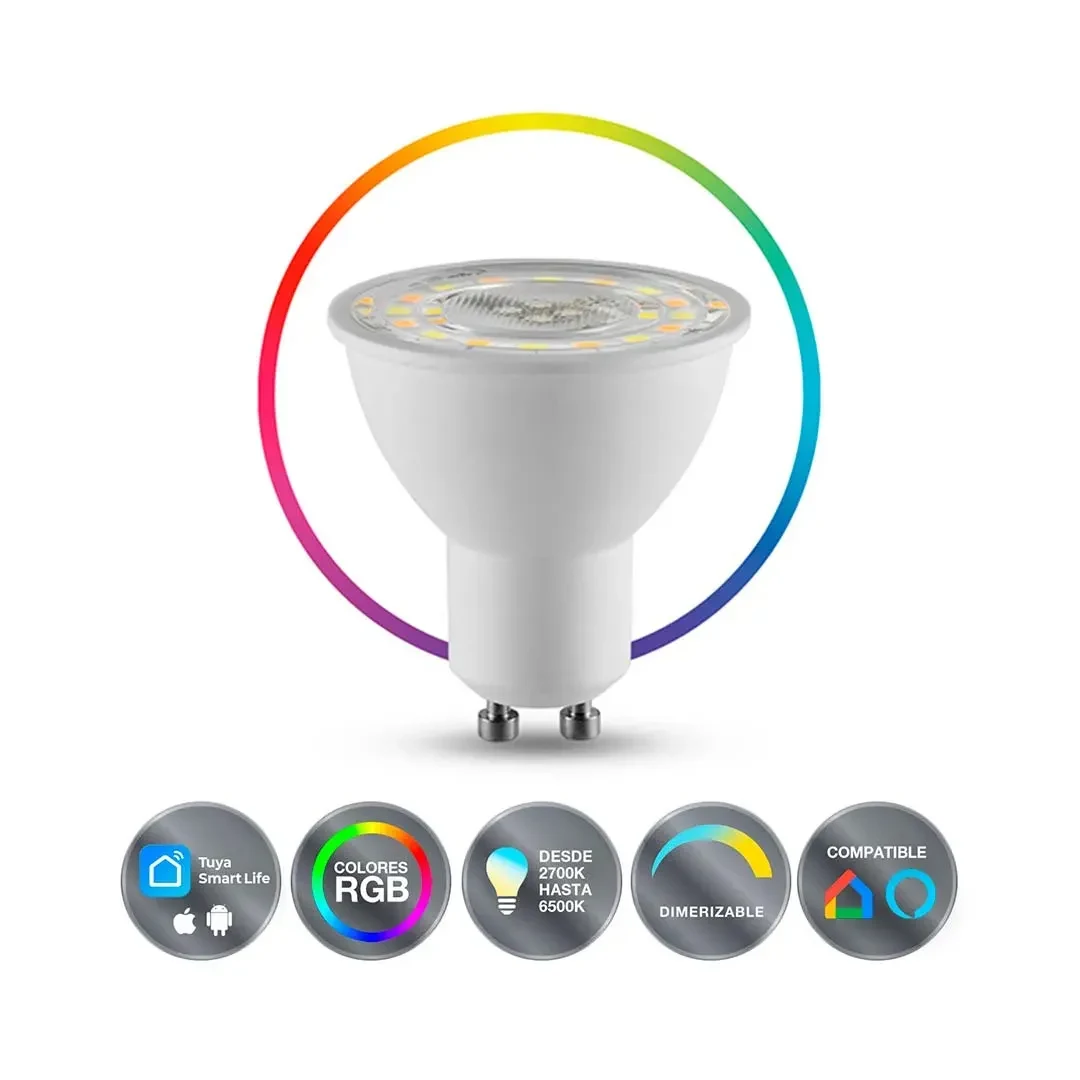 FOCO SMART LED GU10 5W MULTICOLOR LIGHTECH3
