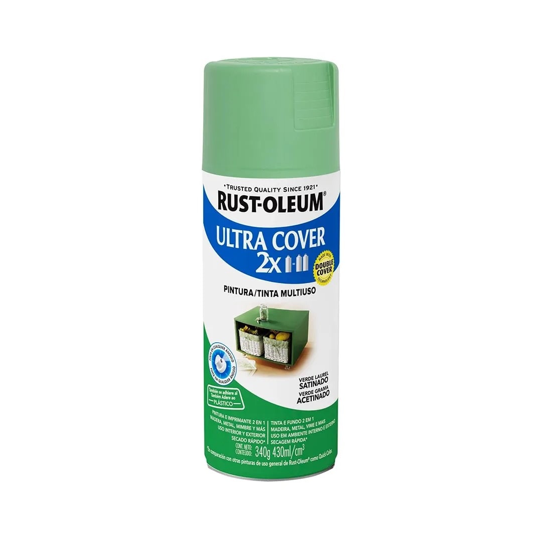 ULTRA COVER 2X VERDE LAUREL SATINADO ULTRA COVER 2X1