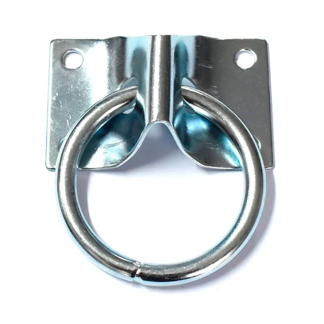 ARGOLLA PLACA ACERO PLATEADO 64MM HALCON1