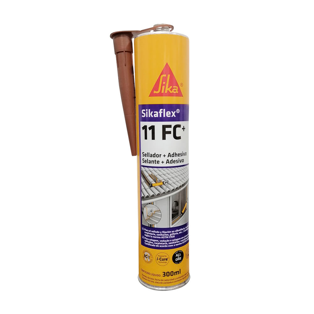 SELLADOR + ADHESIVO SIKAFLEX-11FC PURFORM MARRON 300ML SIKA