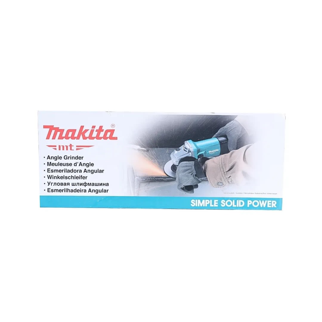 AMOLADORA 4 1/2'' 850W + 5 DISCOS + BOLSO MAKITA MT1