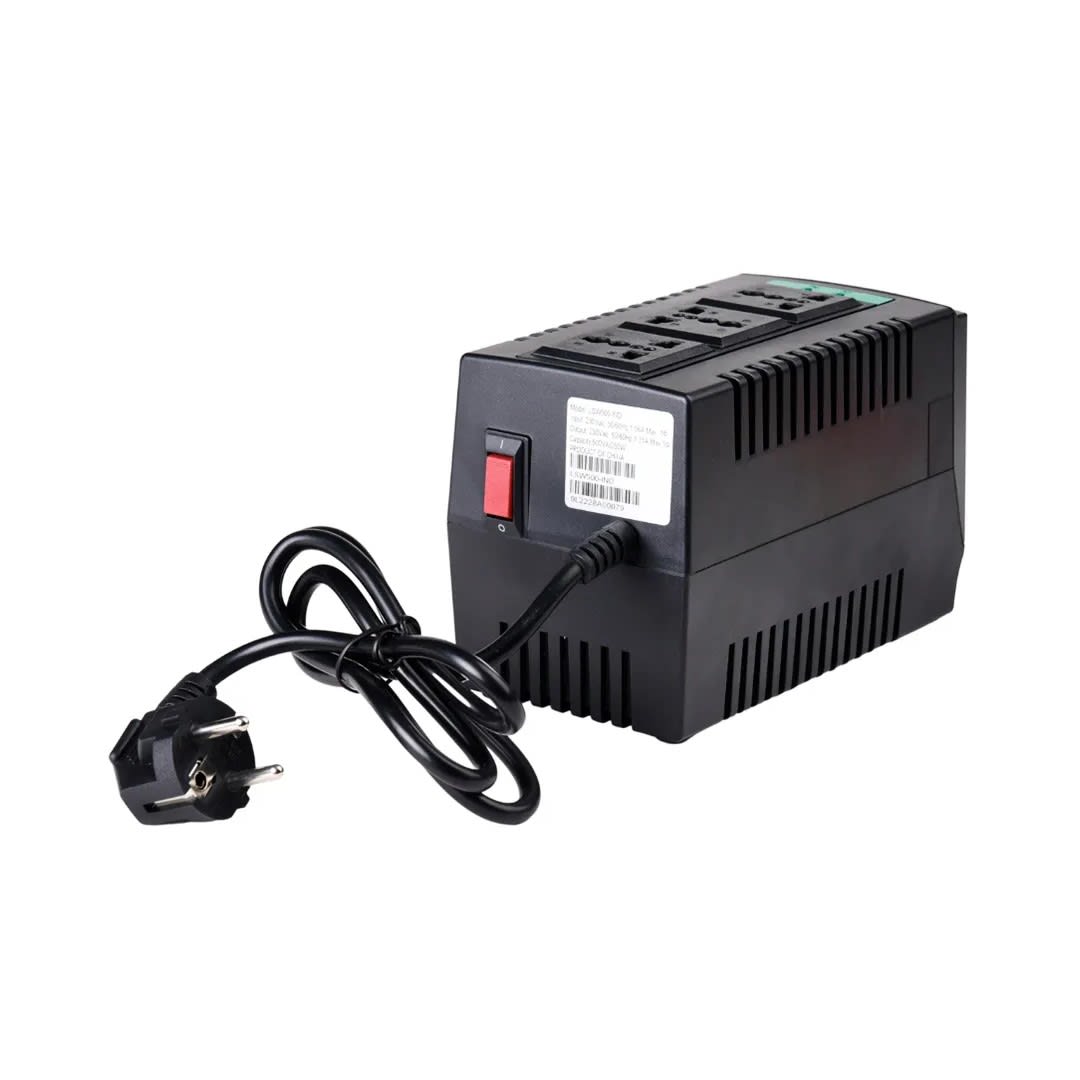 REGULADOR DE VOLTAJE LINE-R 500VA 3 TOMAS APC3