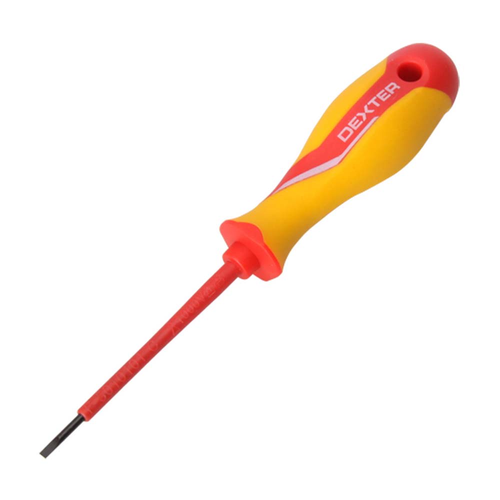 DESARMADOR PLANO AISLADO 2.5*75MM DEXTER