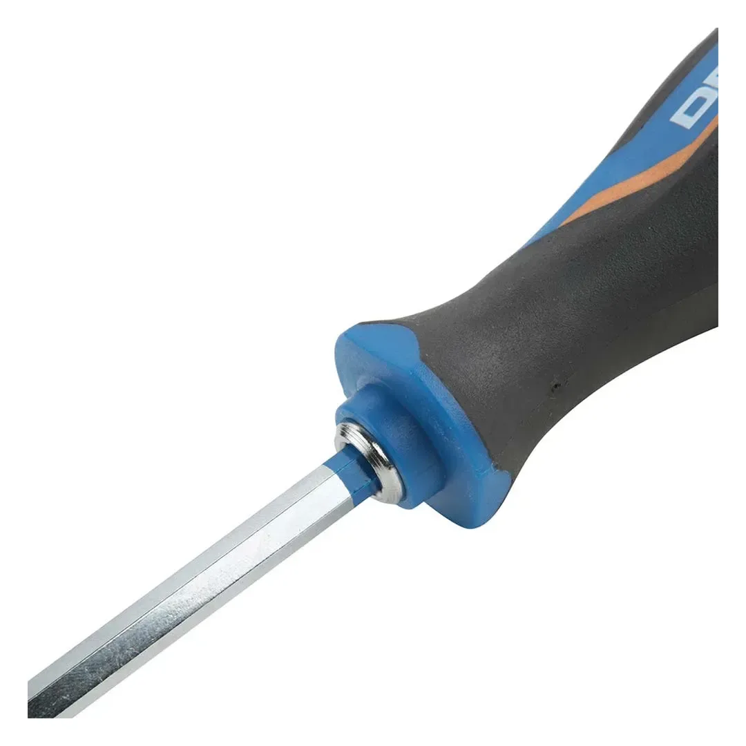 DESARMADOR PUNTA PLANA INTERCAMBIABLE 4.0/5.5 PLATA DEXTER4