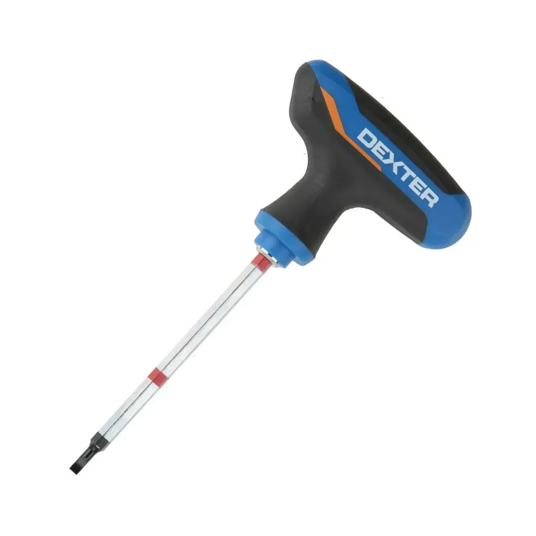 DESARMADOR PUNTA PLANA INTERCAMBIABLE 4.0/5.5 PLATA DEXTER11