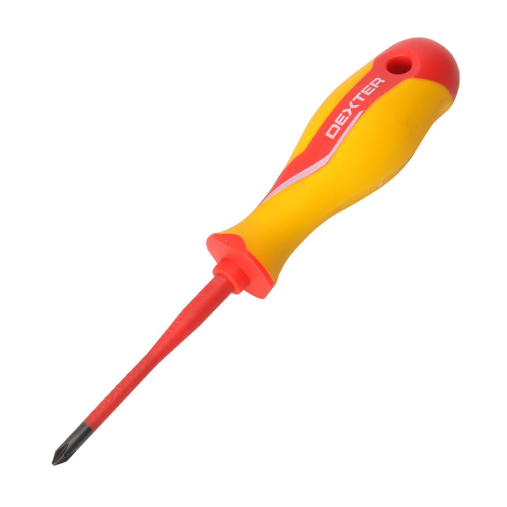 DESARMADOR AISLADO PH1*80MM DEXTER