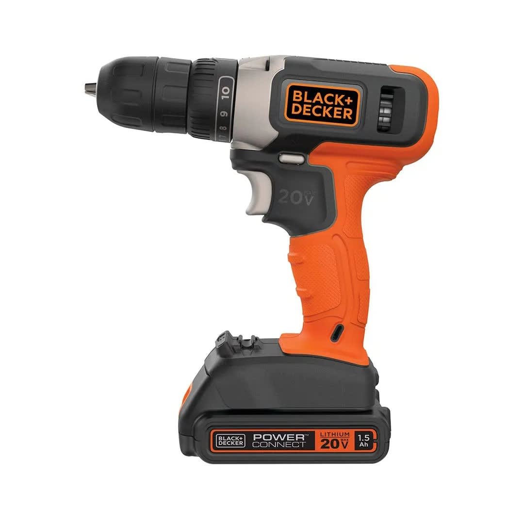TALADRO ATORNILLADOR 3/8'' 20V BCD702C1 BLACK & DECKER10
