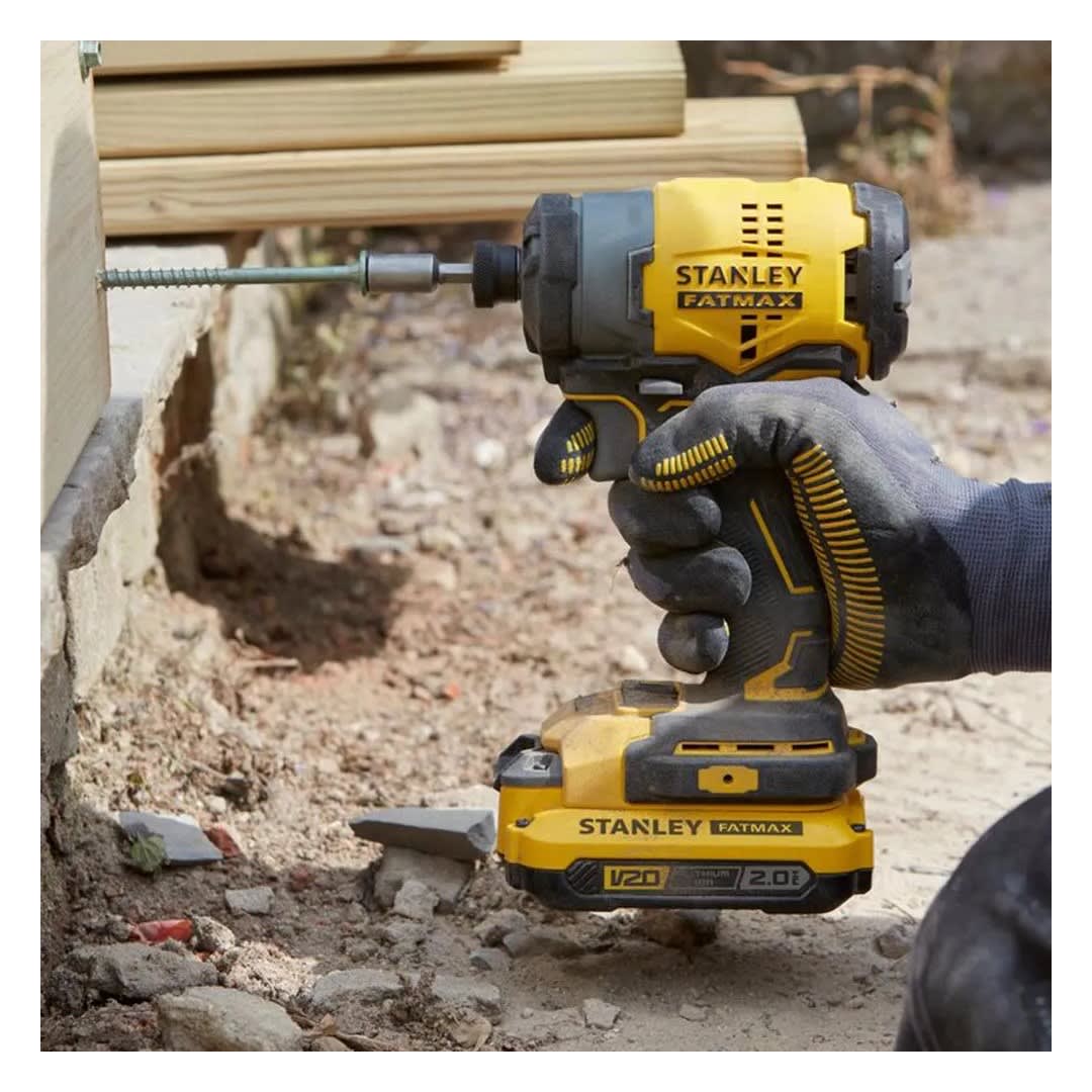 ATORNILLADOR IMPACTO 20V MAX BL SBI810D2K-B2 STANLEY5