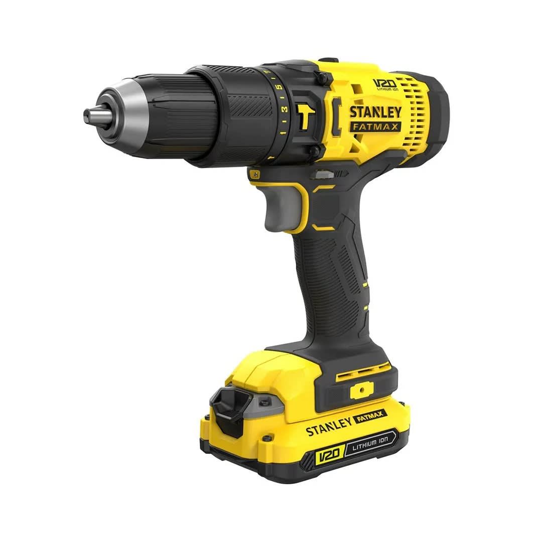 TALADRO PERCUTOR 20V MAX SCD711C2K-B2 STANLEY1