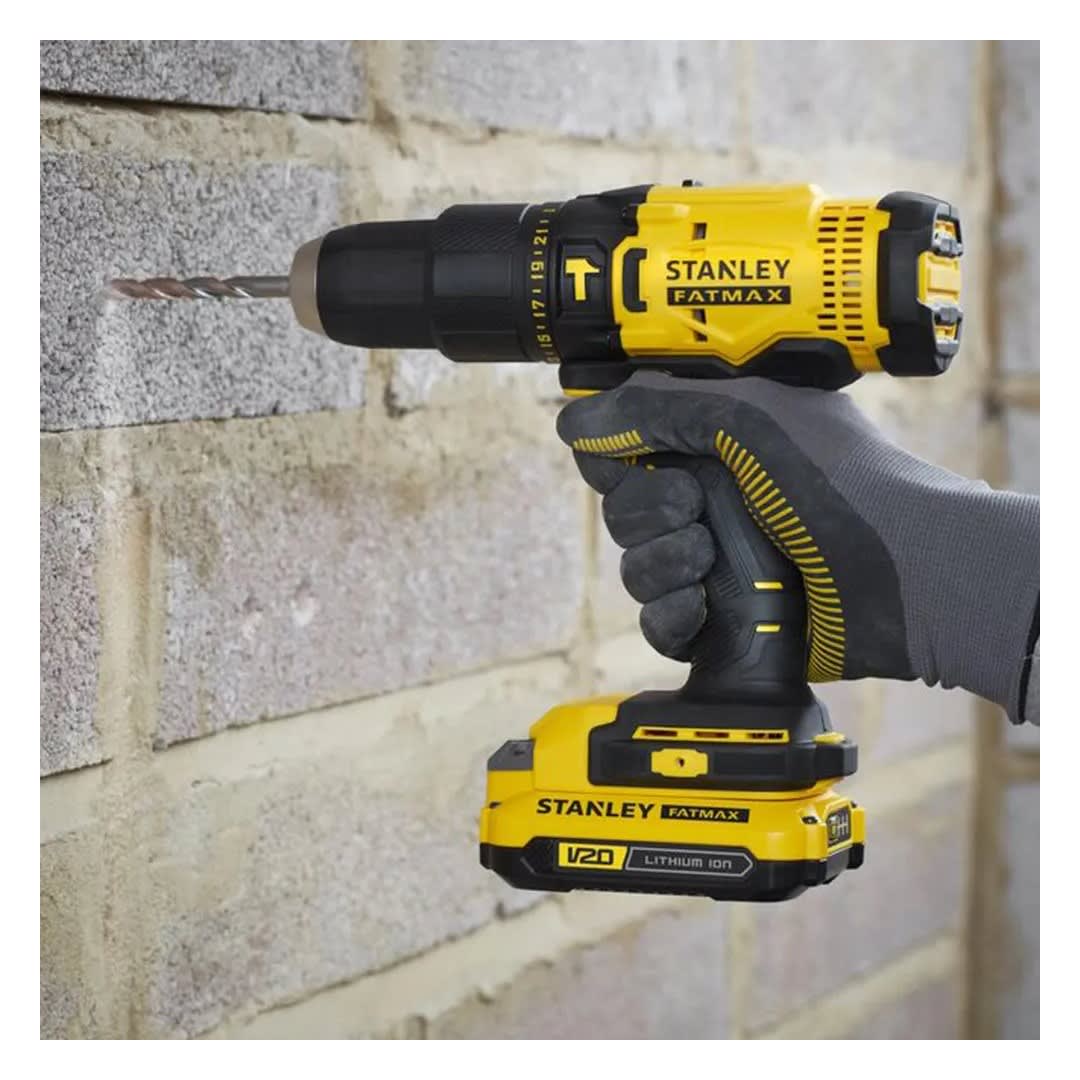 TALADRO PERCUTOR 20V MAX SCD711C2K-B2 STANLEY3