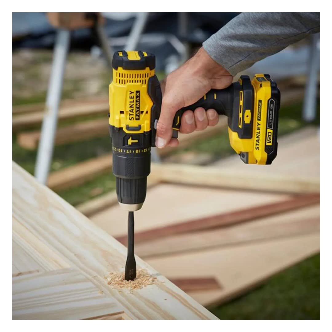 TALADRO PERCUTOR 20V MAX SCD711C2K-B2 STANLEY4