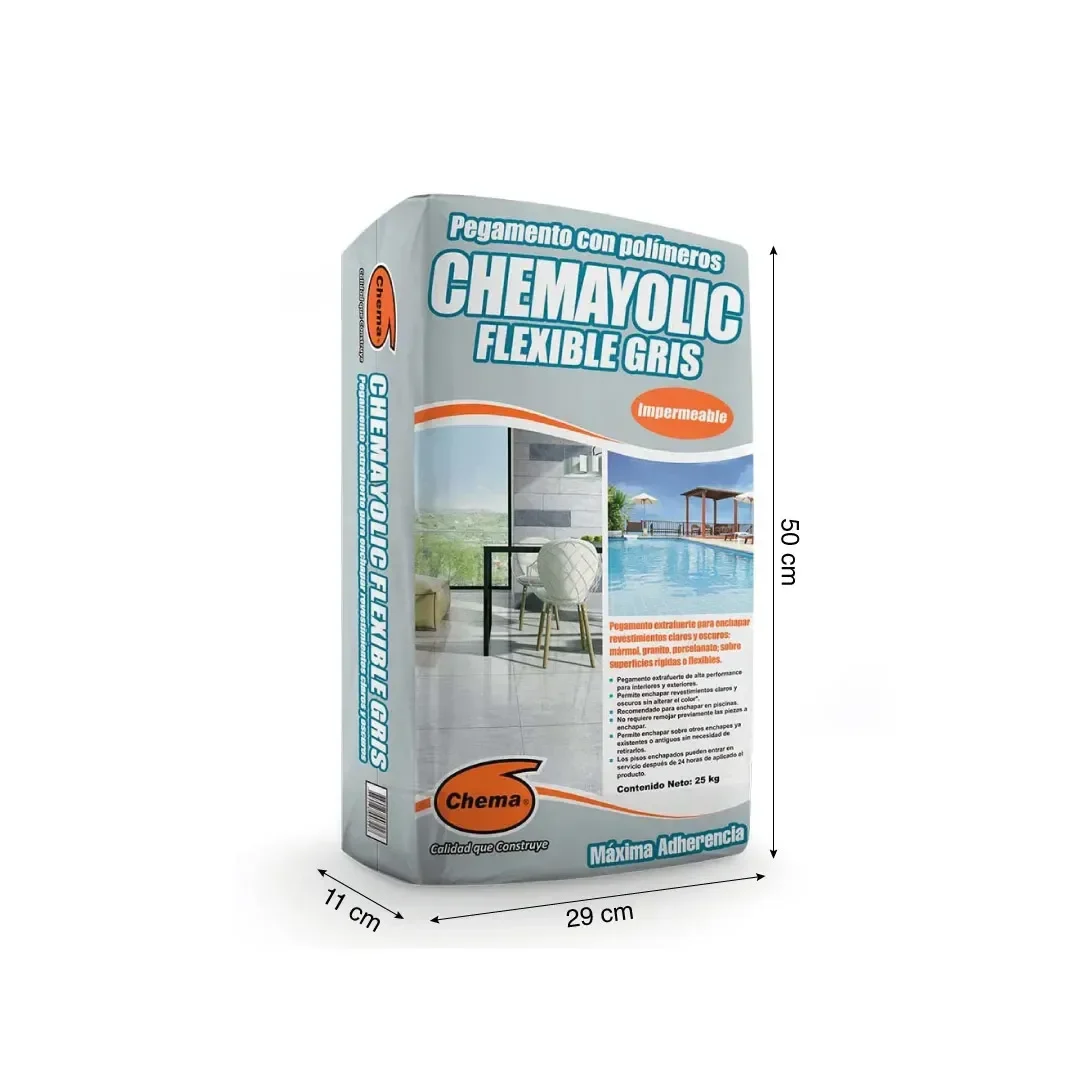 PEGAMENTO YOLIC FLEXIBLE X25KG CHEMA2