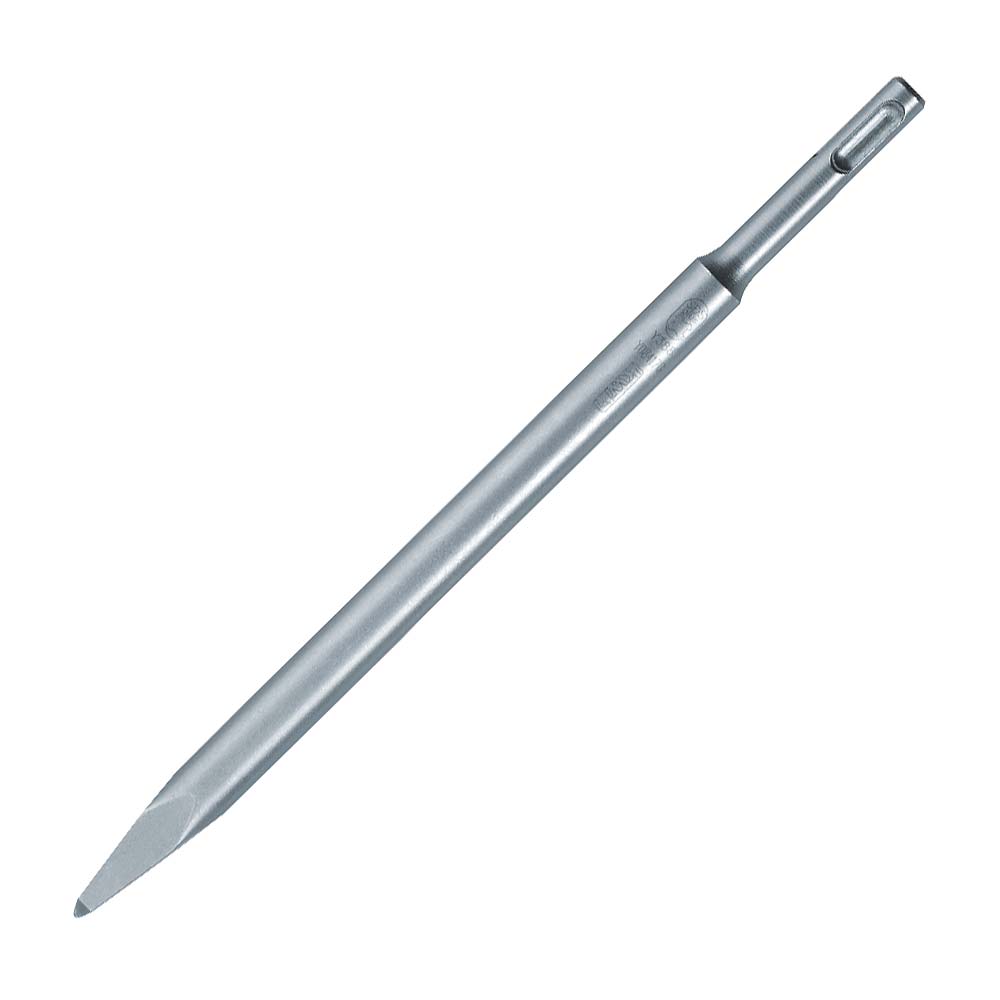 CINCEL SDS PLUS 250MM DE ACERO PARA DEMOLICION PUNTA FINA KWB