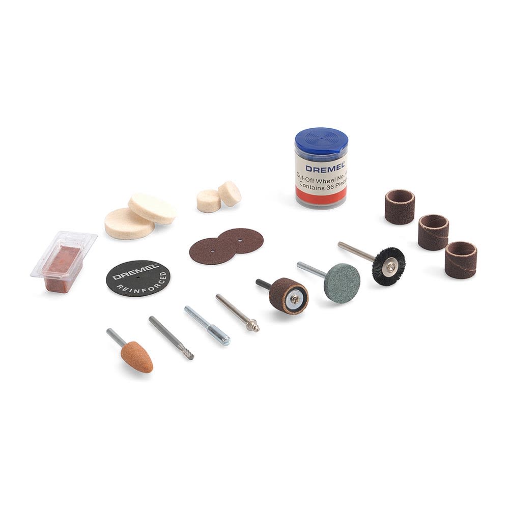 SET DE 52 ACCESORIOS MULTIPROPOSITO DREMEL