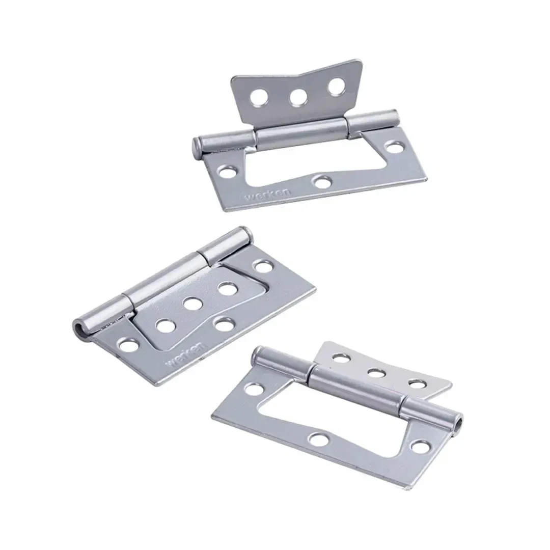 BISAGRA DE PUERTA OMEGA ALUMINIZADA 3X3X2MM WERKEN1