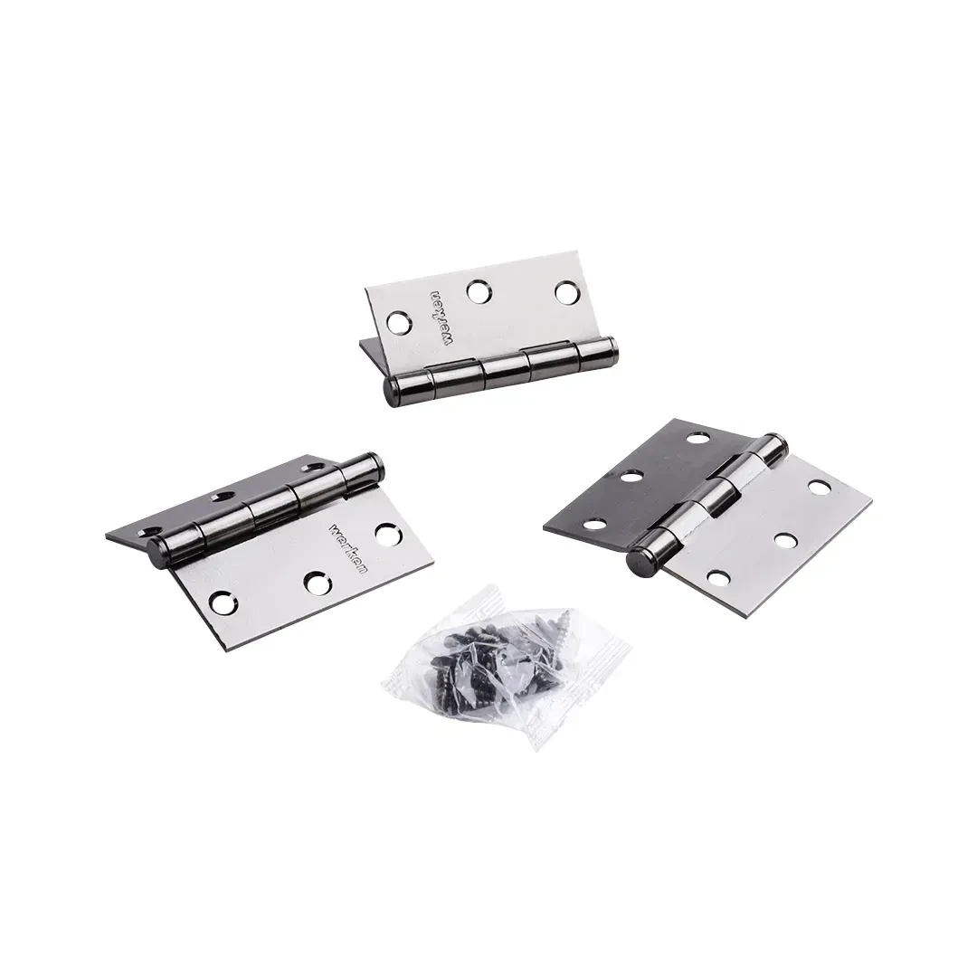 BISAGRA DE PUERTA BRONCE QUEMADO 3X3X2MM X 3U WERKEN4