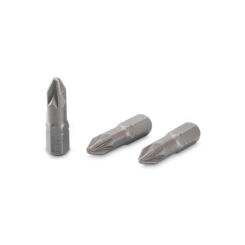 PUNTA DE DESTORNILLADOR POZIDRIV 2X25 MM X3 UNIDADES BOSCH