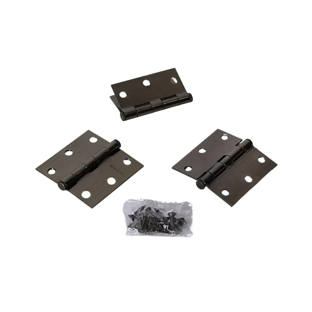 BISAGRA 3X3X2MM BRONCE ANTIGUO 3 UNIDADES WERKEN2