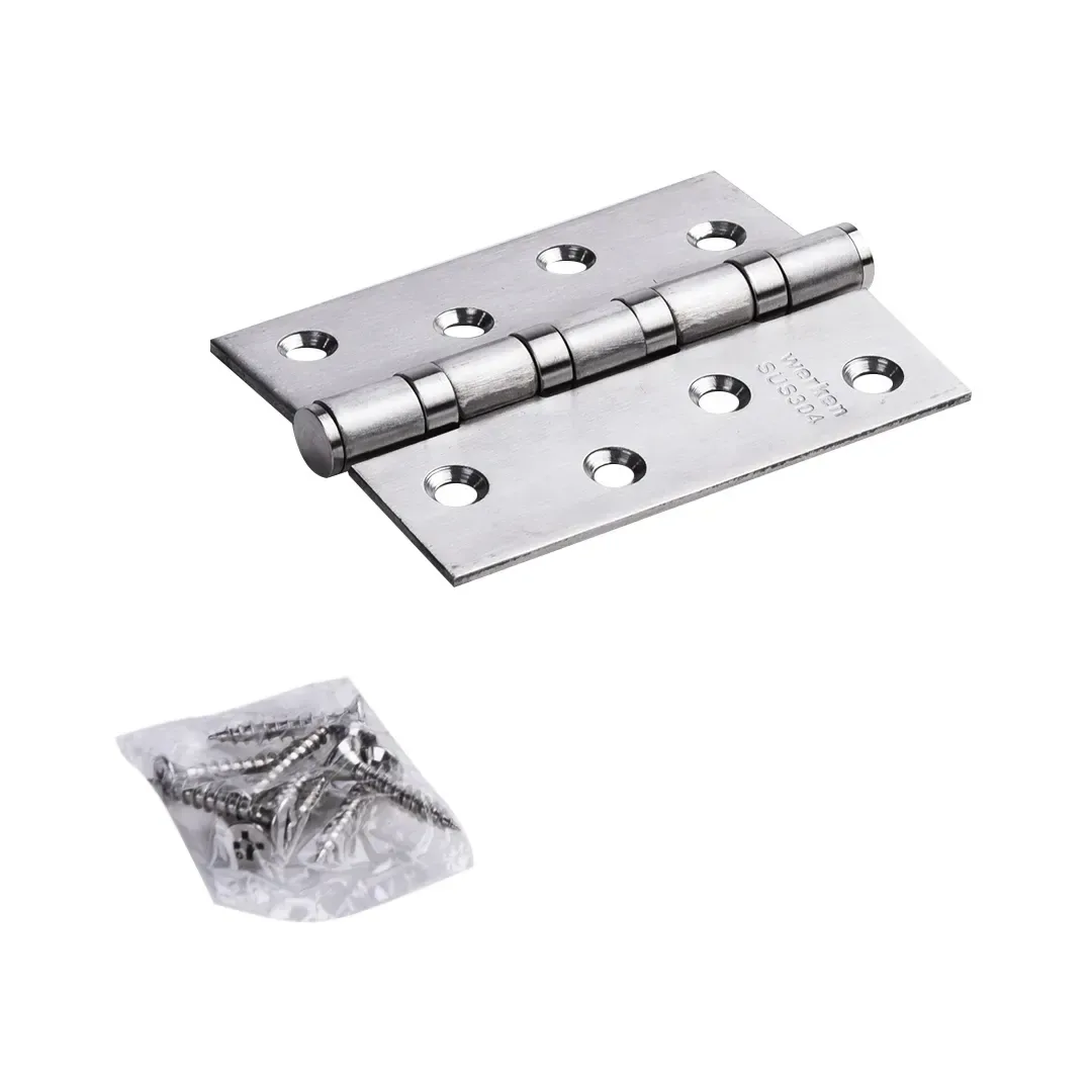 BISAGRA DE PUERTA ACERO INOXIDABLE 4X3X2MM X 1U WERKEN4