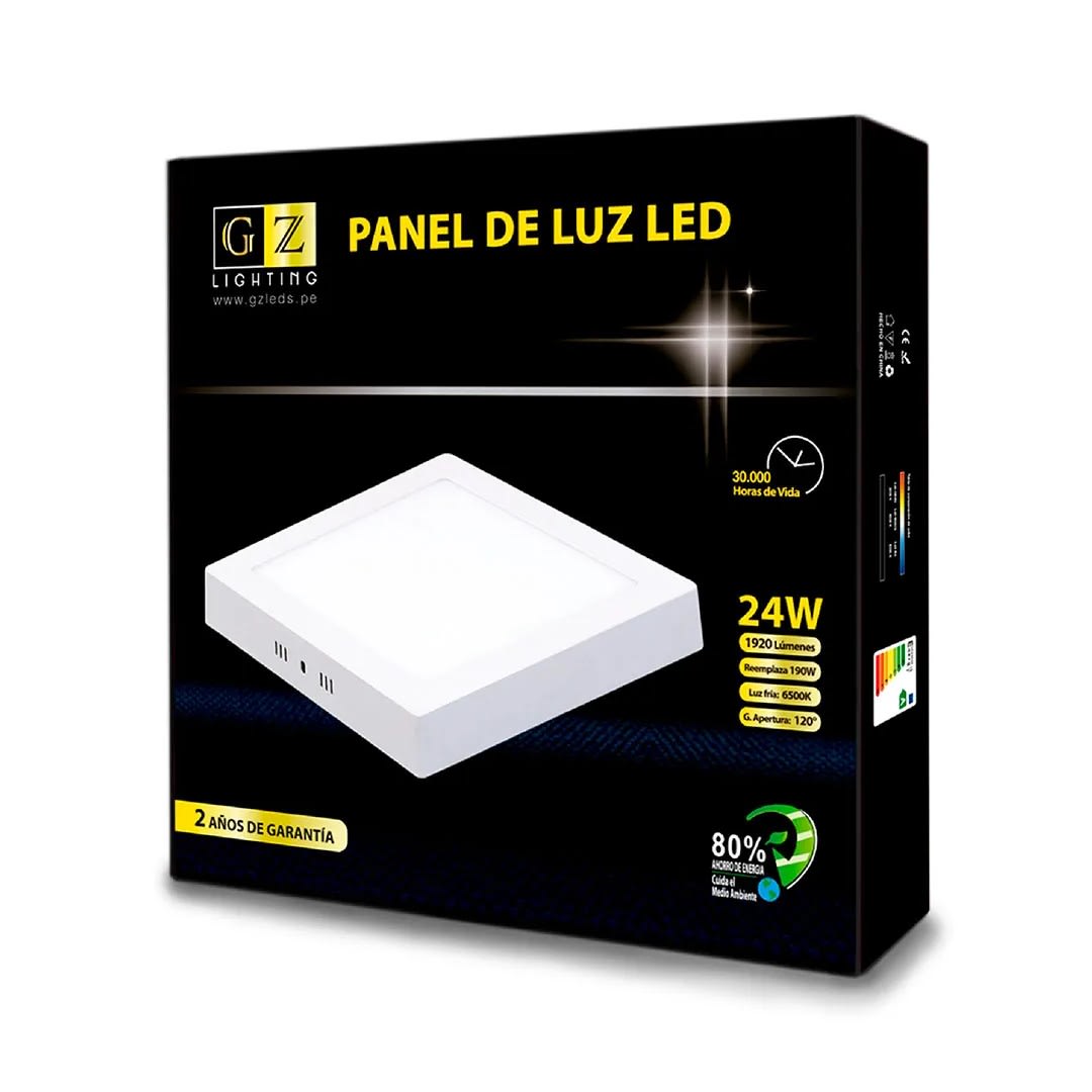 DOWNLIGHT ADOSADO CUADRADO 24W LF2