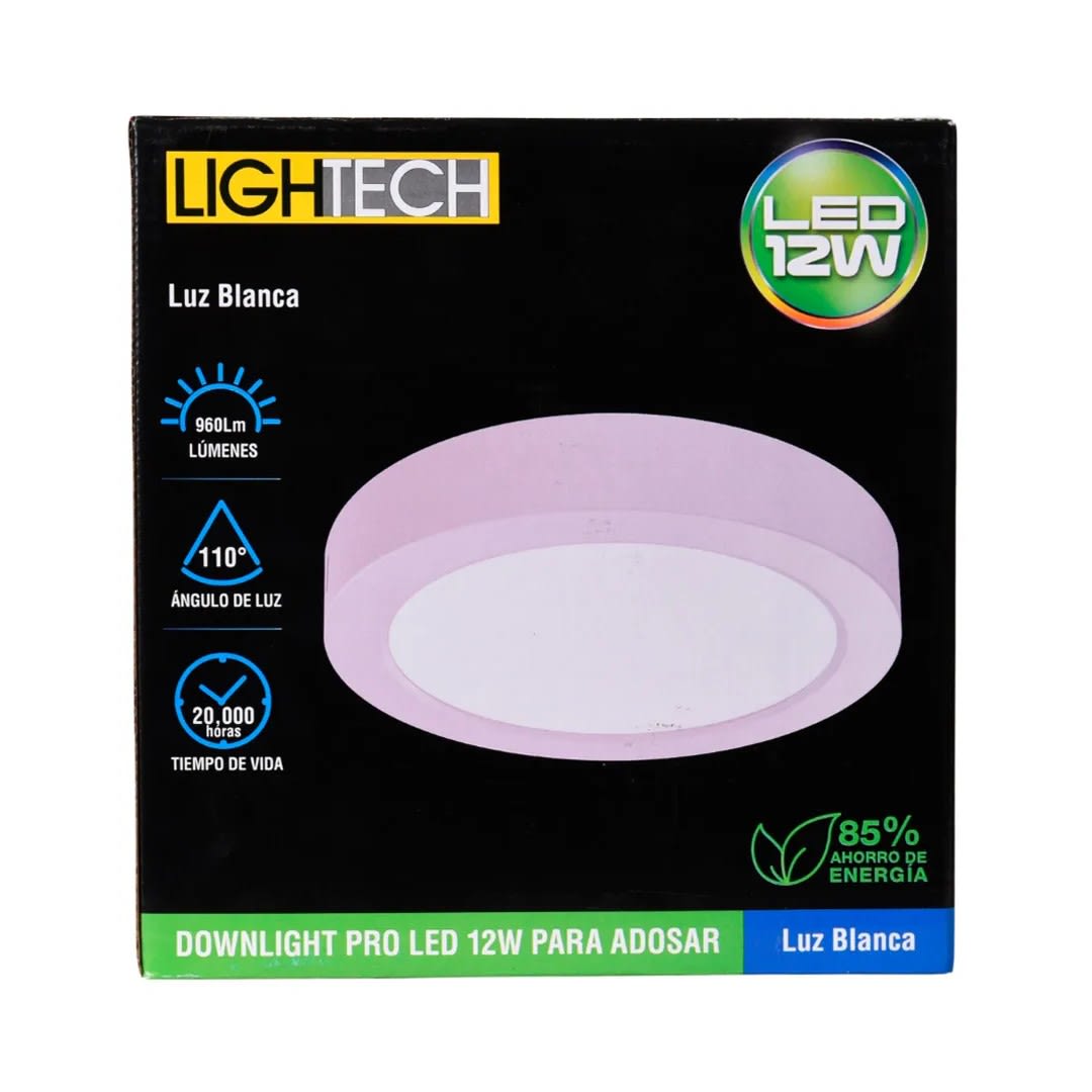DOWNLIGHT PRO LED ADOS 12W LUZ BLANCA LIGHTECH2