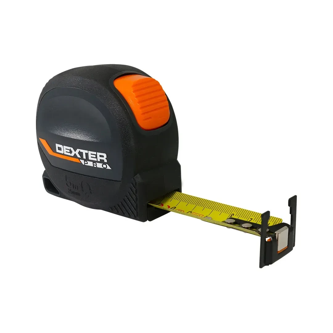 WINCHA MEDIDORA 5MX25MM CON SISTEMA AUTOLOCK DEXTER2