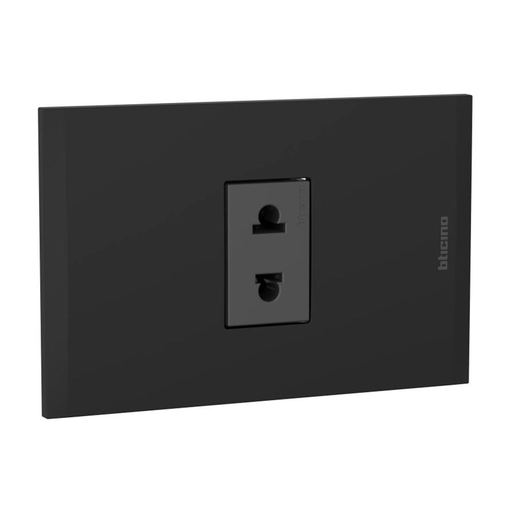 TOMACORRIENTE UNIVERSAL MODUS 4 AH2112E1ANG NEGRO BTICINO
