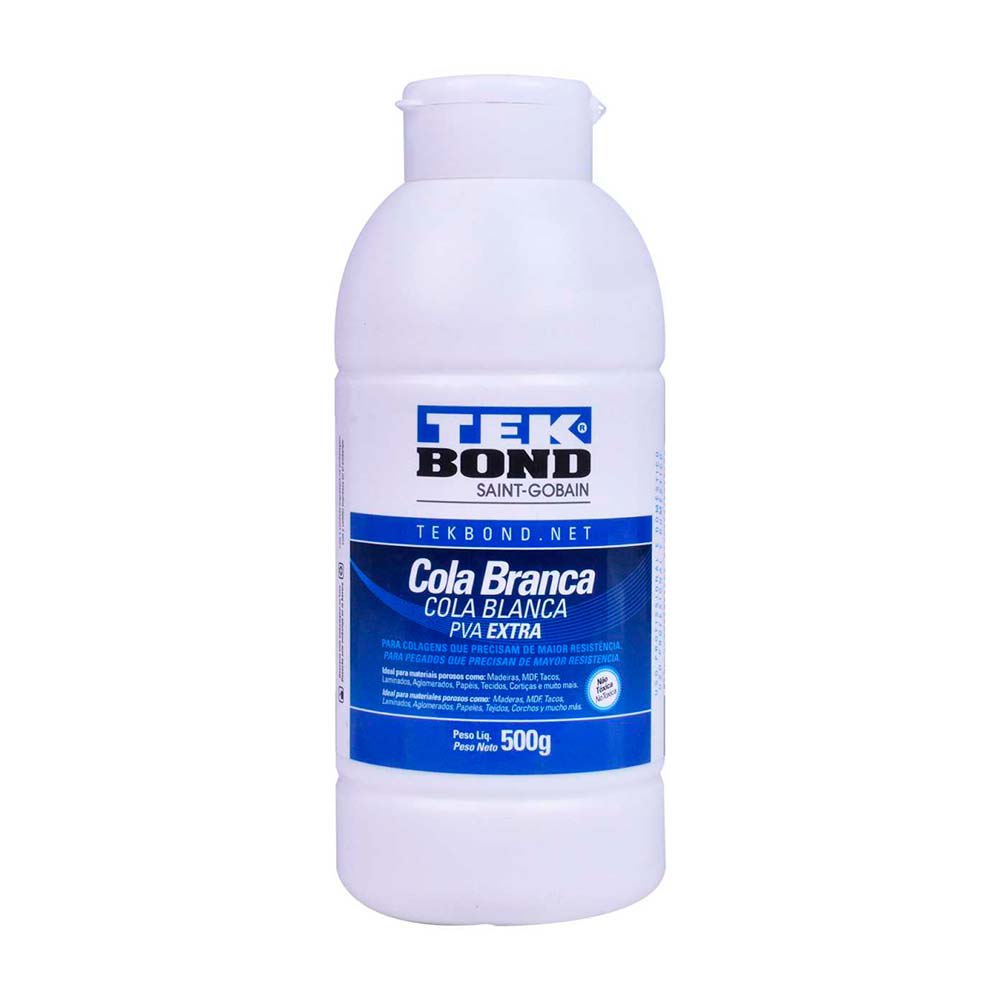 COLA VINILICA PVA EXTRA BLANCO 500GR TEKBOND1