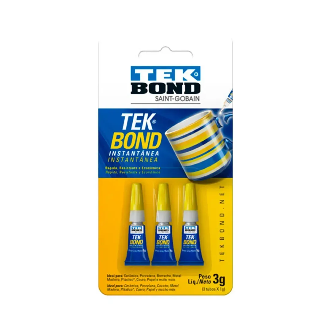 ADHESIVO INSTANT SUPER COLA 1GR TEKBOND