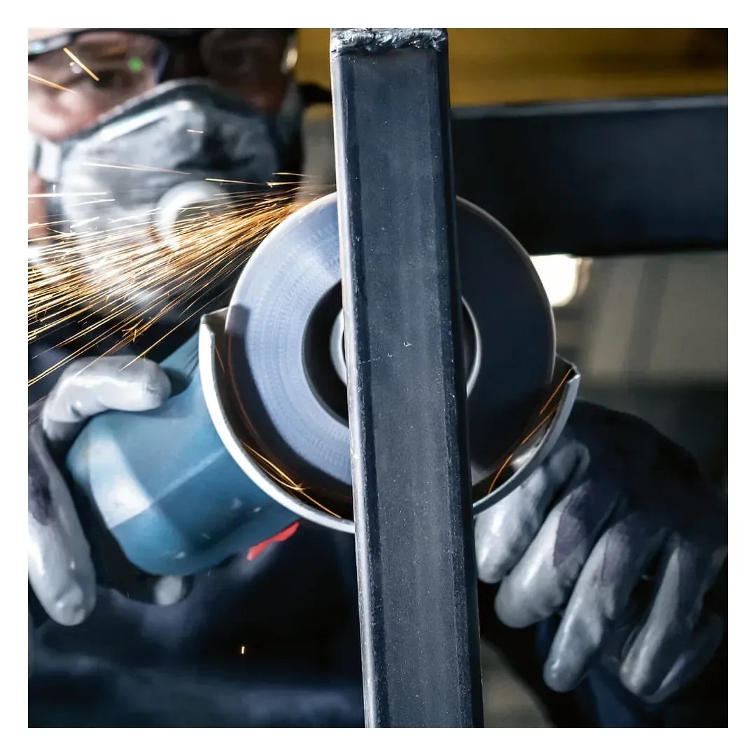 DISCO FLAP CURVO 4.5'' GR.40 ACERO INOXIDABLE BOSCH4