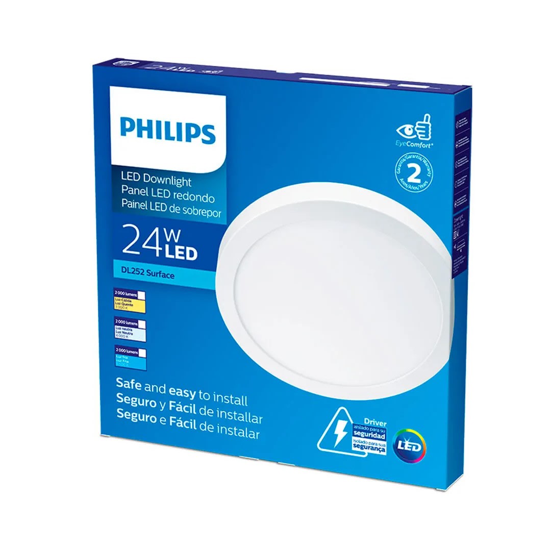 DOWNLIGHT LED REDONDO PARA ADOSAR 24W LC PHILIPS2