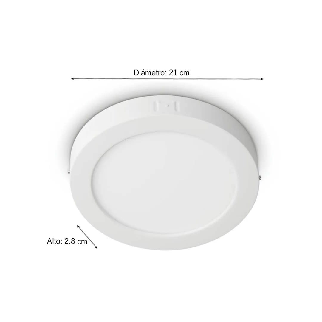 DOWNLIGHT LED MODELO DL252 18W BLANCO LUZ FRIA PHILIPS2