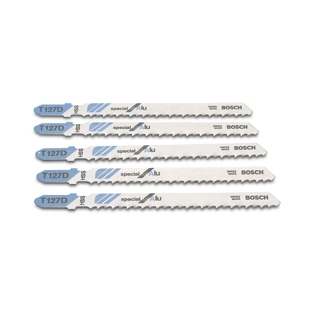 HOJA CALADORA T127D ALGRUESO X5 UNIDADES BOSCH