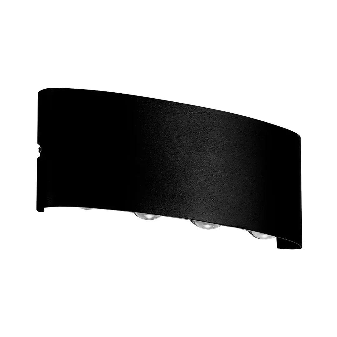 APLIQUE LED COB MARGA 8W LC IP44 NEGRO LIGHTECH3
